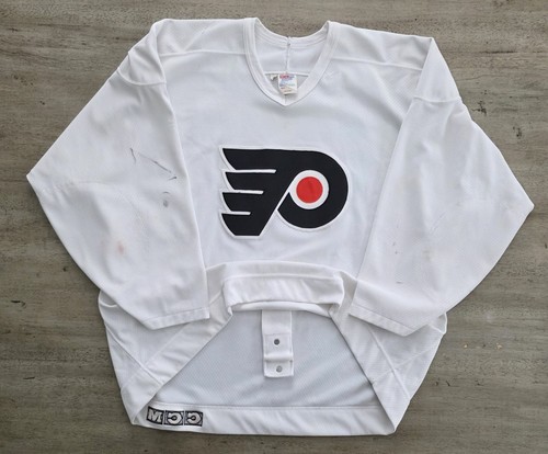 Vintage CCM Philadelphia Flyers Team Issued Authentic NHL Practice Jersey Sz 54 - Picture 2 of 18