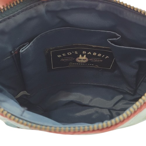 Pi Beta Phi Sorority Crossbody Blue Purse Red's Rabbit Blue Bag Handbag NWT - Picture 5 of 11