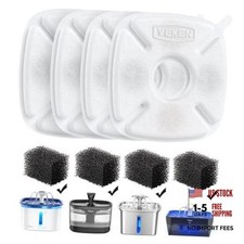 Cat Water Fountain Filter - Classic 4 Pack Replacement Filters - 4 Pack