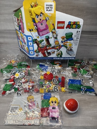 LEGO 71403 Super Mario Adventures with Peach Starter Course Open Box Most Sealed - Picture 3 of 24