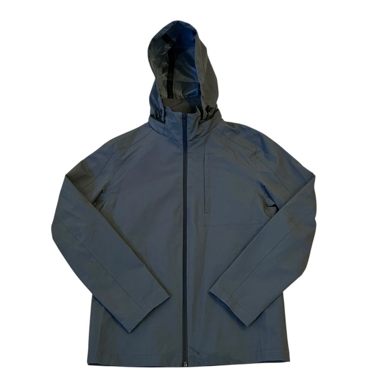 Pendleton Men's Gray Hooded Light but WARM Windbreaker Rain Jacket Coat Size S
