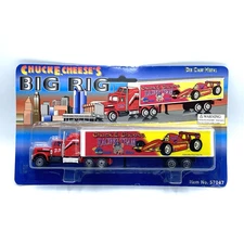 Chuck E Cheese's Big Rig Racing Team Semi Truck Vintage Collectible Toy Truck