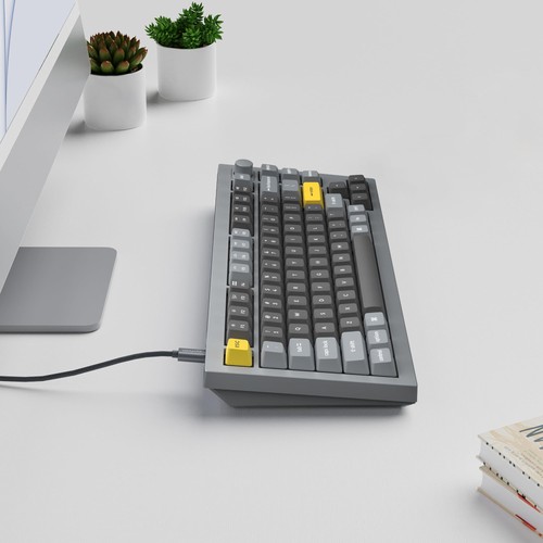 Q1 RGB Wired Custom Mechanical Keyboard Knob Version, 75% Layout QMK/VIA Prog... - Picture 6 of 6