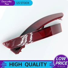 Fit For 2015-2018 Volkswagen Jetta 2Pcs Rear Left and Right Bumper Reflector