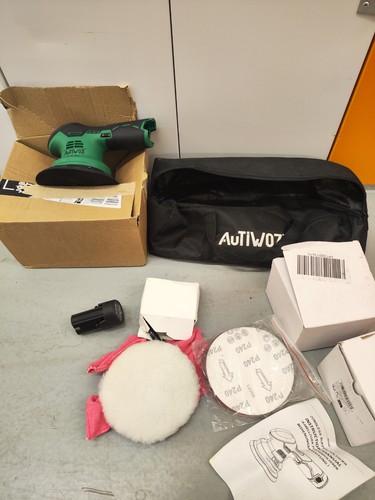 AUTIWOZ Akku Auto Polierer Pufferschleifer Akku Poliermaschine Dual Actio