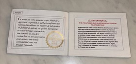 Notice Nintendo NES Megaman 5 Mega Man 5 Tr&egrave;s Bon &Eacute;tat Rare - Version FAH