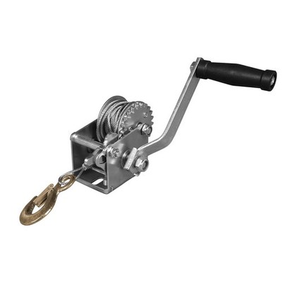 Jack Boss Hand Winch, 600 lbs Pulling Capacity, Boat Trailer 600 lbs, Steel 