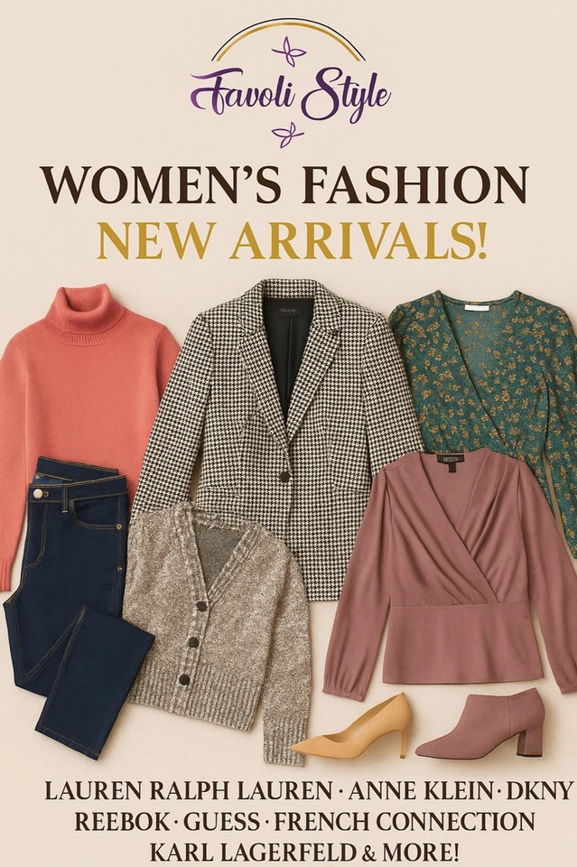 Effortlessly Styled | Lauren Ralph Lauren, French Connection, DKNY + More!