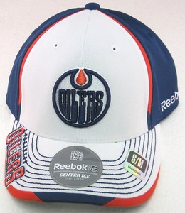 oilers fitted hat