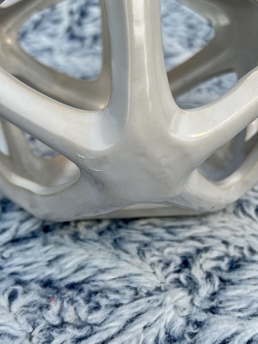 2er Set Kugel Kugeln Deko Metall Kugeln sechseckig Home Display - TOLLES GESCHENK - Bild 10 von 19