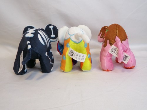 Pop Art Soft Pop Soft 3er Set Elefanten 4" Dippy Skelephant Stormy - Bild 3 von 6