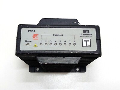 RELCOM F802 POWER SUPPLY 8 SEGMENT 30 VDC 7 A MAX