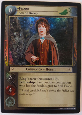 LOTR TCG Fellowship of the Ring FRODO SON OF DROGO 1C290