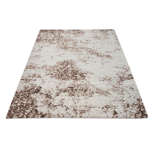 Machine Woven Heat Set Polypropylene Area Rug Contemporary Cream BBH Homes M0002 - Picture 6 of 36