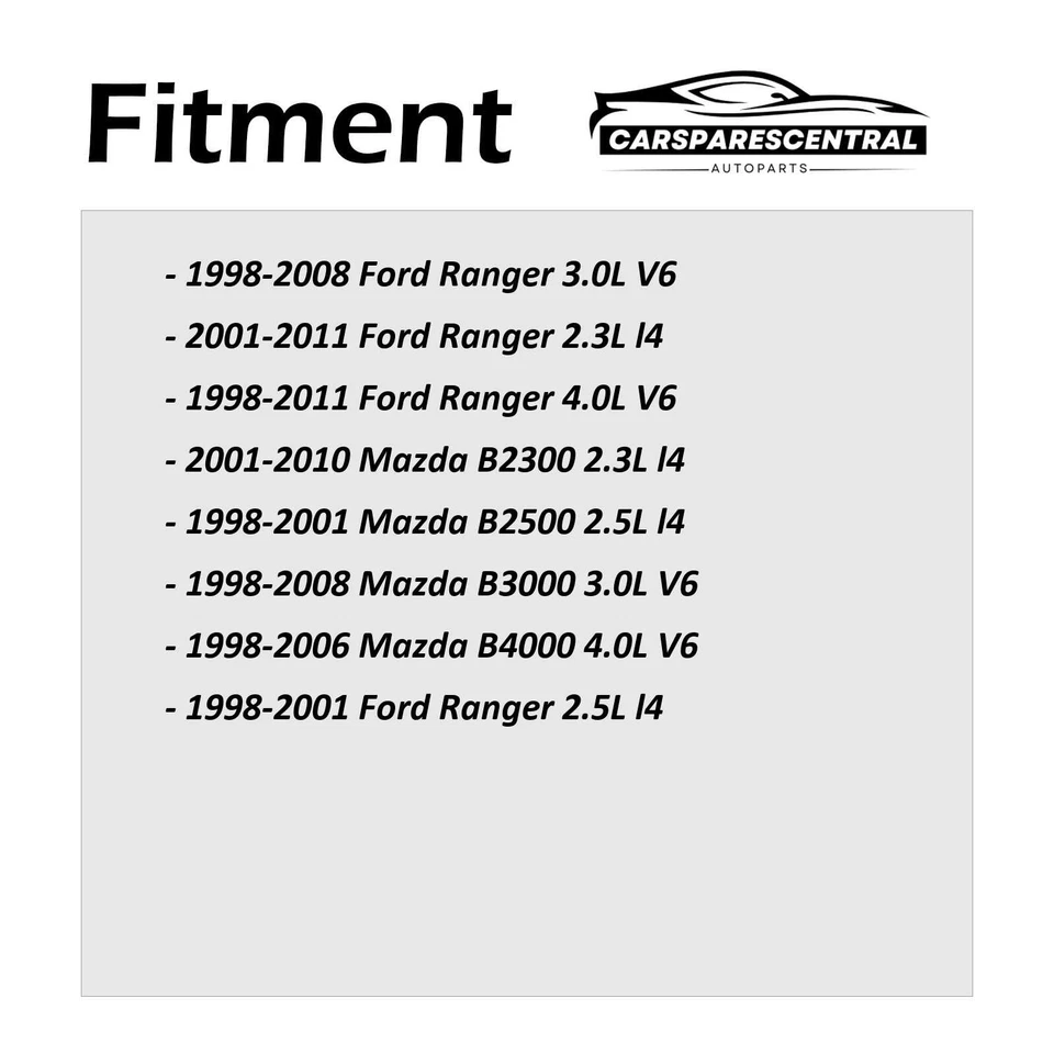Condensador de aire acondicionado para Mazda B4000 4,0 L 1998-2006 Ford Ranger 2,5 L 1998-2001 Foto 2 de 4