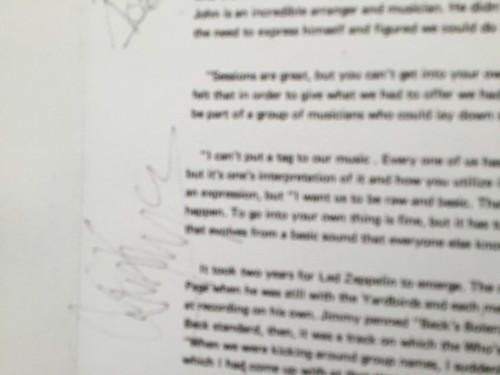1973 LED ZEPPELIN SOUVENIR PROGRAMME WITH SIGNATURES OF ALL THE BAND *Repro* - Picture 9 of 12