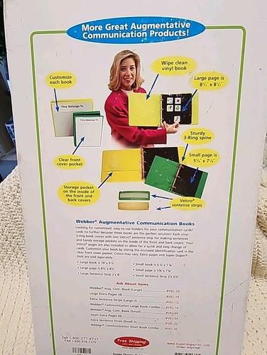Webber Functional Communication Game Boards Cards Pieces Book Learning - Picture 4 of 18
