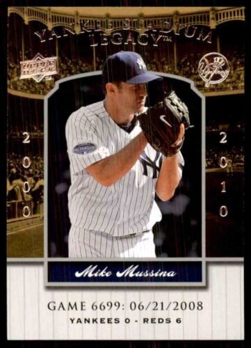 2008 Upper Deck Yankee Stadium Legacy Collection Mike Mussina #6699