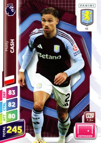 Panini Premier League Adrenalyn XL PLUS 2025 - Team base cards #10 to #189 - Picture 44 of 201