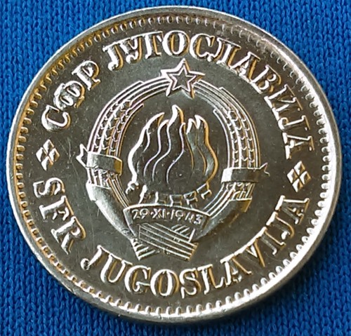20 Para 1980. Yugoslavia SFRJ coin, ПАРА·PARA 1980. PAR·ПАРИ, Brass ! - Picture 2 of 2