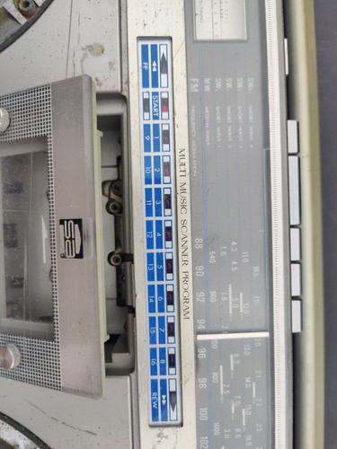 JVC RC-M70JW vintage 1980s stereo Cassette Radio Recorder For Parts Or Repairs! - Picture 7 of 24