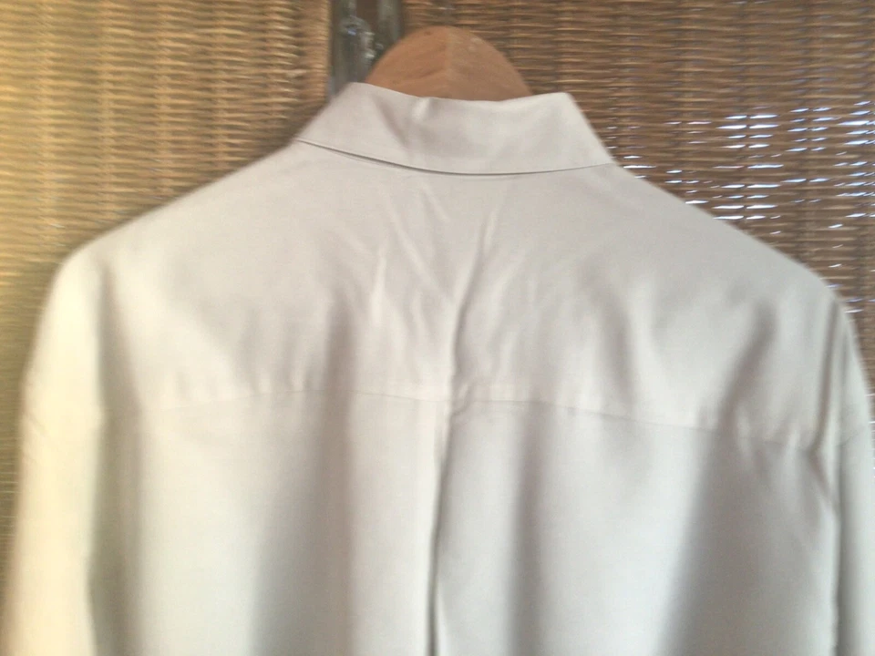 Camisa ligera Marconi mezcla sintética beige topo, hombre’s 17 34/35 Foto 4 de 4