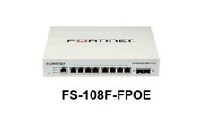 Fortinet FortiSwitch FS-108F-FPOE Switch Network Gigabit Ethernet 8 port