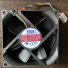 AVC 8CM DS08025R12U DC 12V 0.7A 80*80*25mm 8CM 2-wires CPU cooling fan