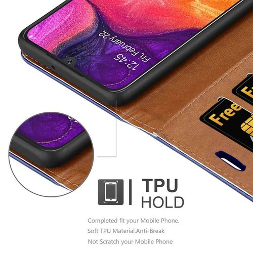For Samsung Galaxy A20E A30 A40 A70 A50 A10 A80 Phone Case Leather Wallet Cover - Picture 31 of 89