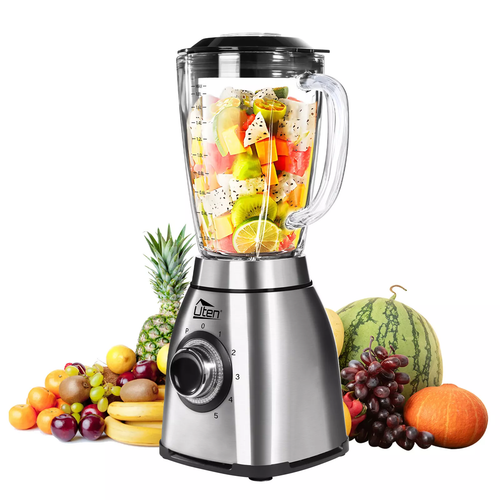 Mixer Glas Edelstahl 800W Ice Crusher Smoothie Jucie Universal Mixer - Bild 11 von 12
