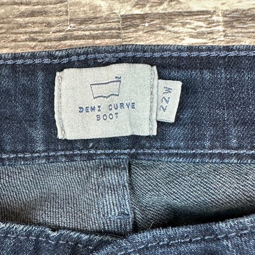 Levis Womens Plus Size 22W Boot Jean Demi Curve Stretch Denim Dark Wash NWT - Picture 8 of 8