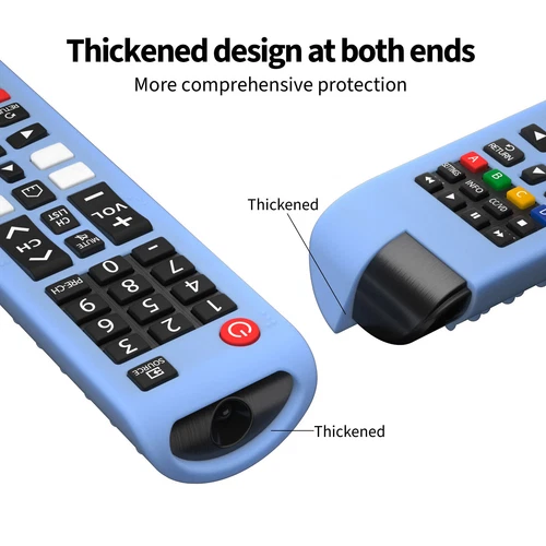 Silicone Case Protective Cover for Samsung Smart TV Remote BN59-01315A/01175N - Picture 38 of 42