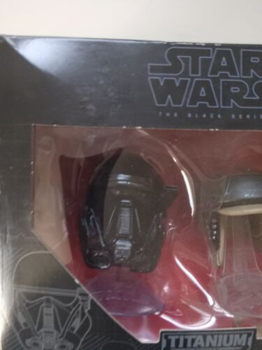 Star Wars Black Titanium Series - Rebel Commando & Death Trooper Helmets Sealed - Picture 2 of 9
