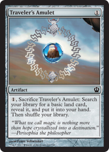 Traveler's Amulet Light Play, English Magic the Gathering MTG Theros - Bild 1 von 1