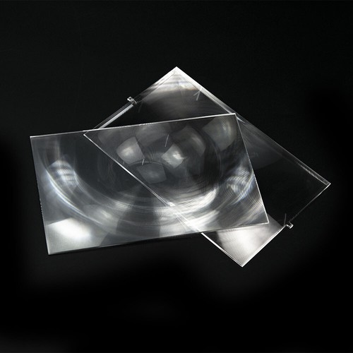 2 piezas de longitud focal de lente solar Fresnel de plástico 185 mm 120 mm para proyector hágalo usted mismo - Imagen 7 de 7