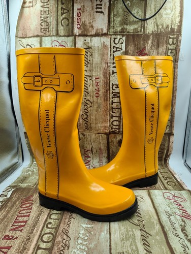Botas de lluvia altas Veuve Clicquot Champagne talla 36/37 euros - Imagen 2 de 4