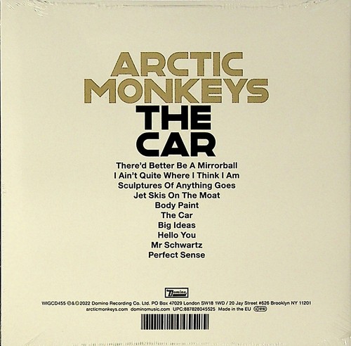 Arctic Monkeys -The Car -CD -NEW -2022 (Sculptures Of Anything Goes)  - Picture 2 of 2