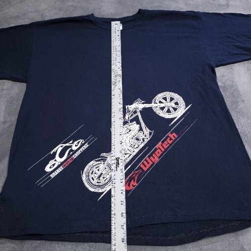 Wyotech Orange County Choppers XL Black T Shirt Motorcycle Logo Custom Brrraappp - Picture 6 of 6