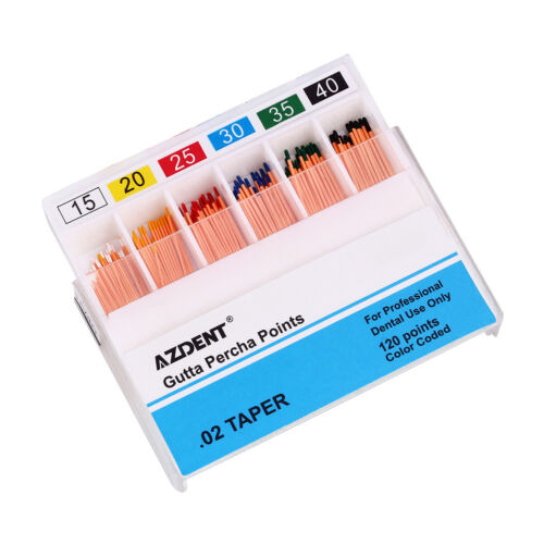 Dental Endo Cotton Fiber Absorbent Paper Points / Gutta Percha Point Fiber Taper - Picture 95 of 250