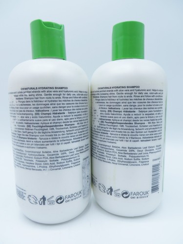 CHI NATURALS HYDRATING SHAMPOO 12 OZ (Lot of 2) - Picture 2 of 2