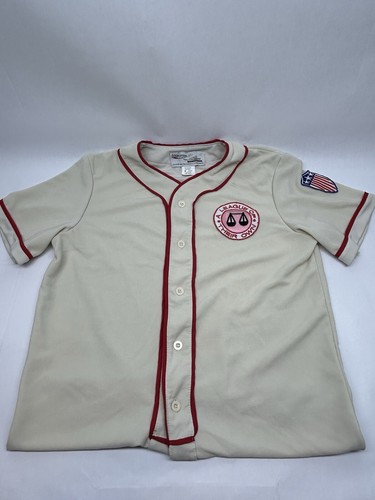 A League of Their Own Medium Jersey Fun Costumes Rockford Peaches Patches