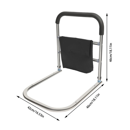 Bed Rails for Elderly Stable Rail Hospital Safety Bed Rail for Adults Seniors - Picture 3 of 17