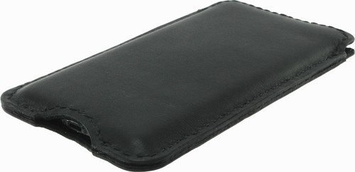 PREMIUM LEATHER CASE COVER - CHIC SLEEVE POUCH HAND SEWN OF COWHIDE FOR PHONES - Picture 12 of 12