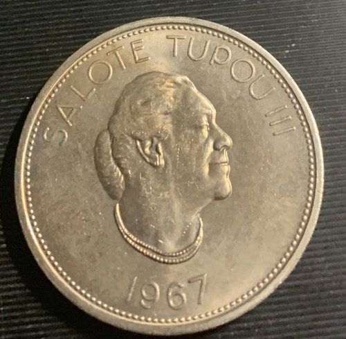 Tonga 1967 1 Pa'anga Queen Salote Tupou III Unc