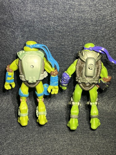 TMNT Cowabunga Carl Pizza Party Van Shredder 4 Ninja Turtle Figures 2006/2007 - Picture 13 of 15