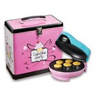 Simeo Cupcakemaker blau Pink Törtchen