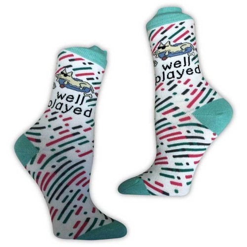 Teddy der Hund Socken 8 Designs Sohlenverwandte gut gespielt Total Sit Show Don't Ask - Bild 22 von 22