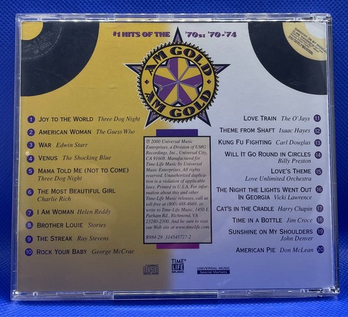 Time Life AM Gold 60s and 70s Music 28 CDs 604 Songs Like New - Picture 23 of 24