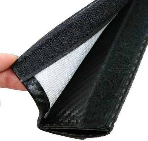 4X For Toyota Corolla Gray Embroidered Safety Seat Belt Shoulder Pad Cover - Picture 11 of 11