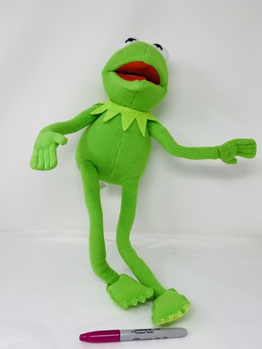 Disney Muppets Kermit Muñeco de Peluche 19" Posable Juguete Verde Suave - Imagen 3 de 12